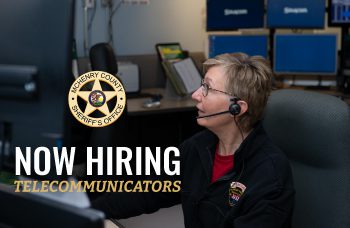 Now Accepting Applications For Telecommunicator